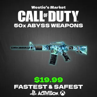 Black ops 6: Abyss 50 weapons