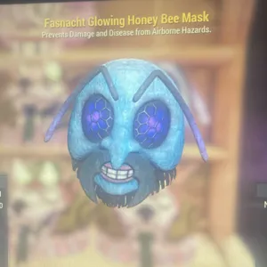 glowing honey bee mask