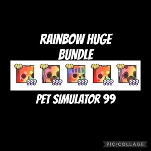 rainbow huge pet bundle
