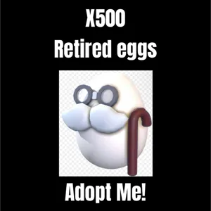 500 retired eggs cheap!!