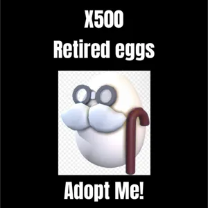 500 retired eggs cheap!!