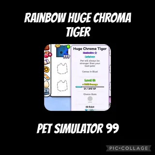 Rainbow Huge Chroma Tiger