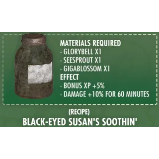 Black-eyed Susan's shootin' [Recipe]