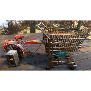 Grocery cart grill [Plan]