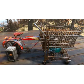 Grocery cart grill [Plan]