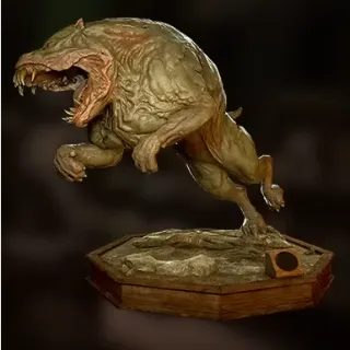 Mutant Hound Taxidermy [Plan]