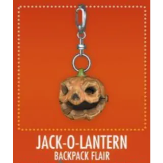 Jack-O-Lantern backpack flair [Plan]