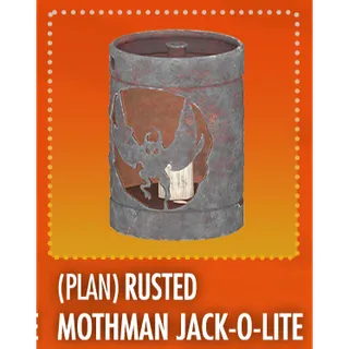 Rusted Mothman Jack-O-Lite [Plan]