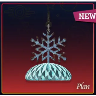 Honeycomb paper-icy snowflake [Plan]