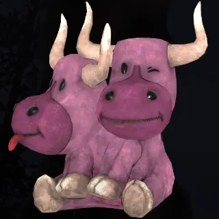 Pink brahmin plushie [Plan]