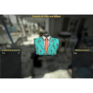 Tulip sky blue pant suit [Apparel]