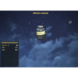 Excess adhesive [50K]