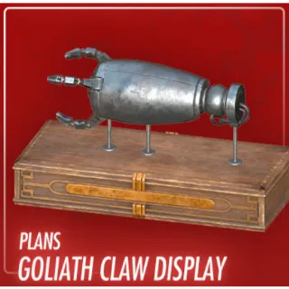 Goliath Claw Display