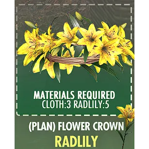 Flower crown radlily [Plan]