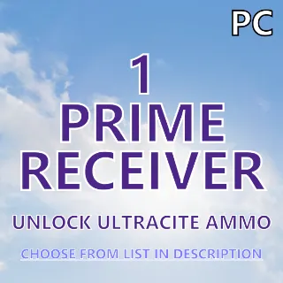 Any prime receiver [Plan]