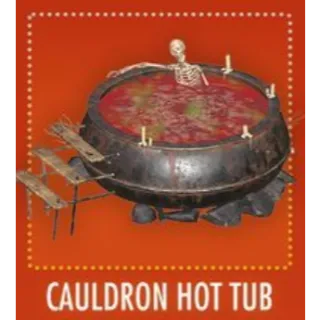 Cauldron hot tub [Plan]