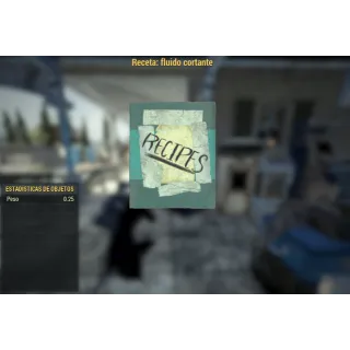 Cutting fluid [Recipe]