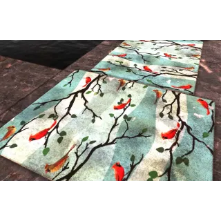 West Virginia state bird rug x2 [Plans]