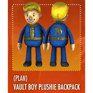 Vault boy plushie backpack x2 [Plans]