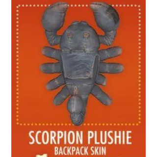 Scorpion plushie backpack skin [Plan]