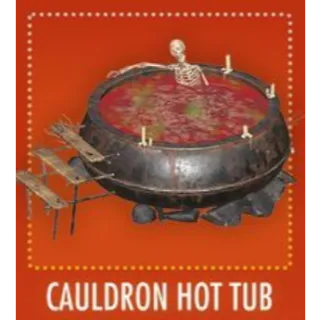 Cauldron hot tub [Plan]