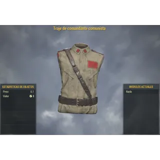 Communist commander outfit [Apparel]
