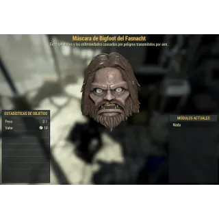 Fasnacht Bigfoot mask [Apparel]