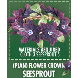 Flower crown seesprout [Plan]