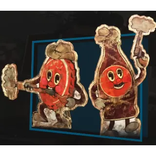 Cappy & Bottle Cowboy Cutouts [Plan]
