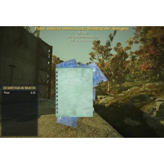 Alien Disintegrator Poison Receiver [Plan]