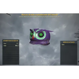 Fasnacht glowing owl mask [Apparel]