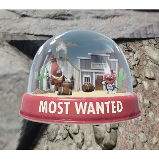 Most Wanted Snowglobe