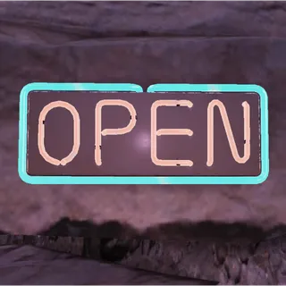 Open neon sign [Plan]