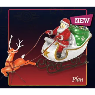 Plastiform santa sleigh [Plan]