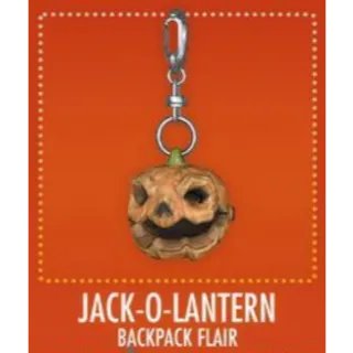 Jack-O-Lantern backpack flair [Plan]