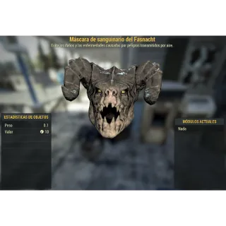 Fasnacht deathclaw mask [Apparel]