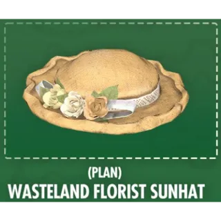 Wasteland florist sunhat [Plan]