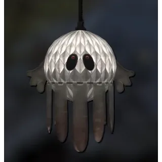 Honeycomb Paper Ghost Lantern B [Plan]