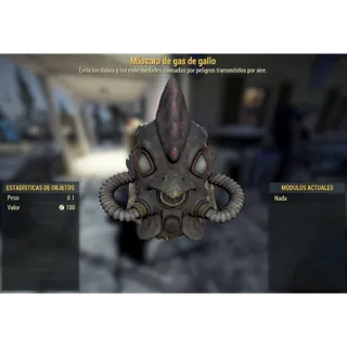 Rooster gas mask [Apparel]