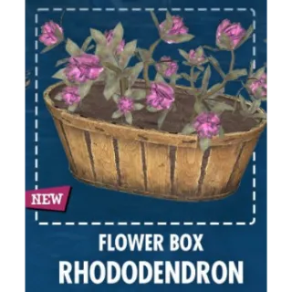 Flower Box – Rhododendron [Plan]