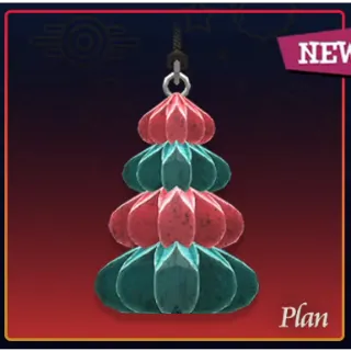 Honeycomb paper-holiday tree B x2 [Plans]