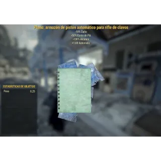 Railway automatic piston receiver [Plan] 