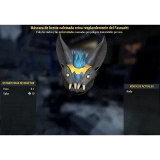 Fasnacht glowing scorchbeast queen mask [Apparel]