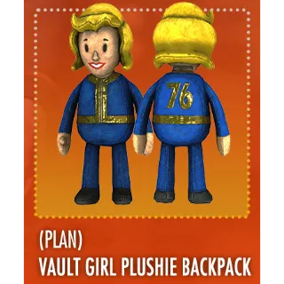 Vault girl plushie backpack x2 [Plans]