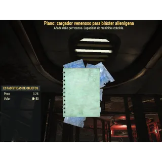 Alien Blaster Poison Mag x2 [Plans]