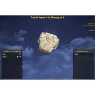 Imposter sheepsquatch outfit [Apparel]