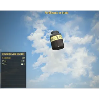 Raw fertilizer [12K]