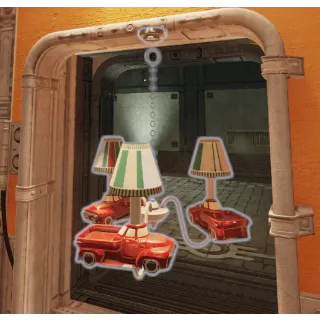 Red truck ceiling light [Plan]