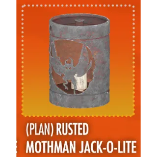 Rusted Mothman Jack-O-Lite x2 [Plans]