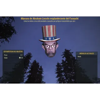 Fasnacht glowing Abe mask [Apparel]